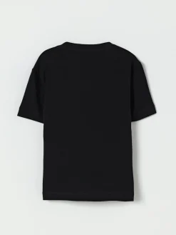 T-shirt in cotone con logo Elisabetta Franchi La Mia Bambina