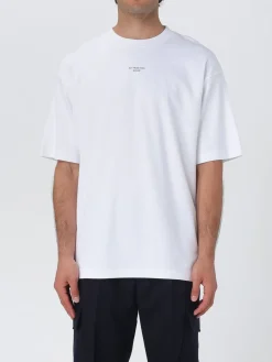 T-shirt in cotone con logo Drôle De Monsieur