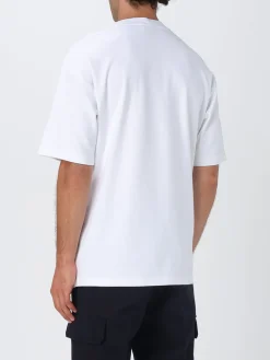 T-shirt in cotone con logo Drôle De Monsieur