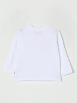 T-shirt in cotone con logo Moschino