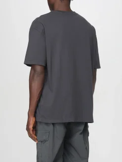 T-shirt in cotone con logo Amish