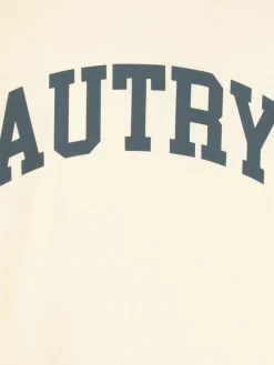 T-shirt in cotone con logo Autry