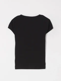 T-shirt in cotone con logo MSGM Kids