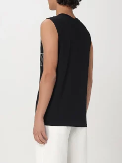 T-shirt in cotone con maxi logo