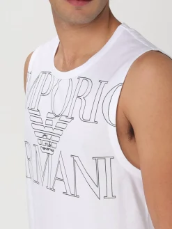 T-shirt in cotone con maxi logo