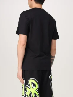 T-shirt in cotone con maxi logo Disclaimer