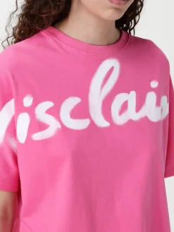 T-shirt in cotone con maxi logo Disclaimer