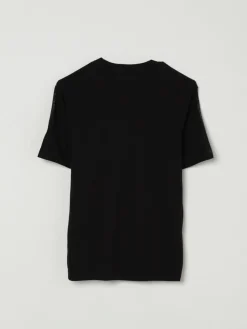 T-shirt in cotone con maxi logo stampato Diesel