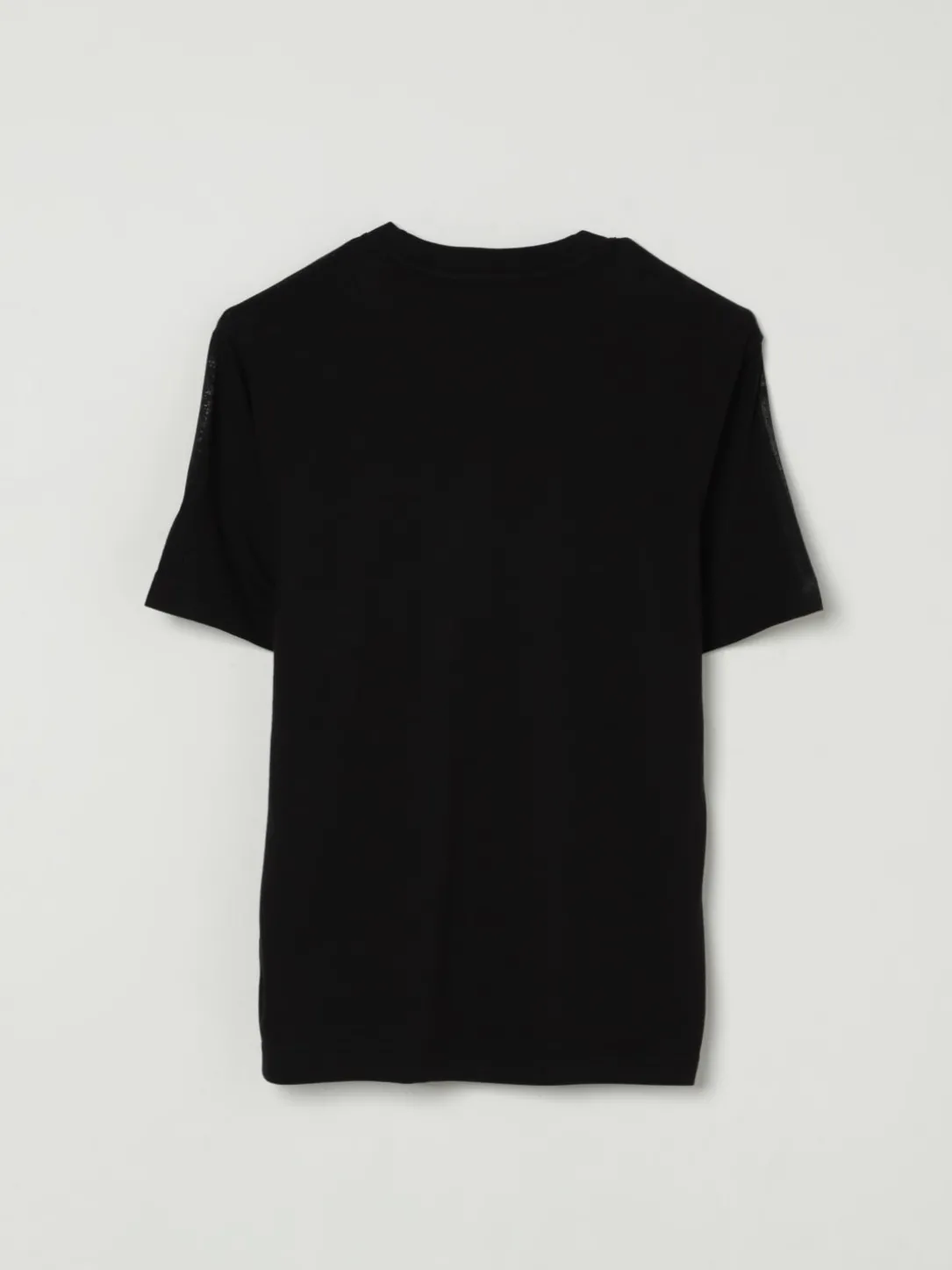 T-shirt in cotone con maxi logo stampato Diesel