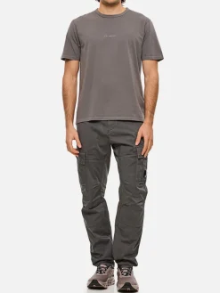 T-shirt in cotone con mini logo C.P. Company