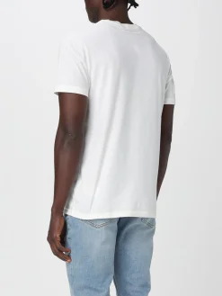 T-shirt in cotone con mini logo Fred Perry