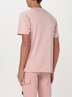 T-shirt in cotone con mini logo C.P. Company