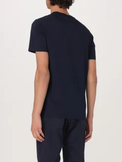 T-shirt in cotone con mini logo Brooksfield