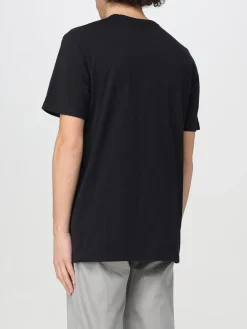 T-shirt in cotone con mini logo Woolrich