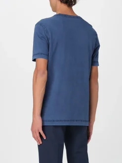 T-shirt in cotone con mini logo Boss