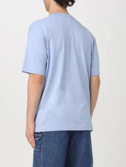 T-shirt in cotone con mini logo Comme Des Garcons