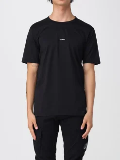 T-shirt in cotone con mini logo C.P. Company