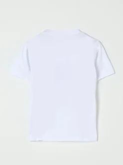 T-shirt in cotone con stampa logo Mc2 Saint Barth