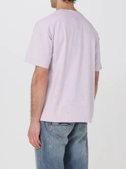 T-shirt in cotone con stampa logo Evisu