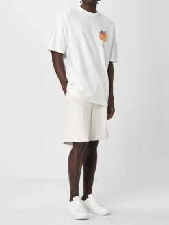 T-shirt in cotone con stampa grafica Hugo