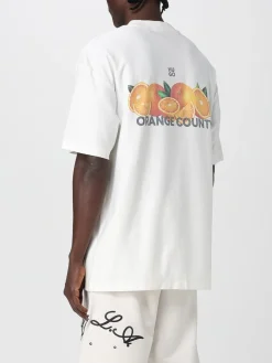 T-shirt in cotone con stampa grafica Hugo