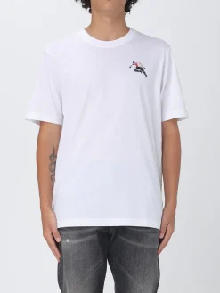 T-shirt in cotone con stampa grafica Diesel