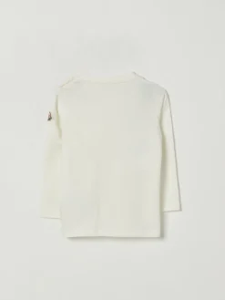 T-shirt in cotone con stampa Teddy Moncler