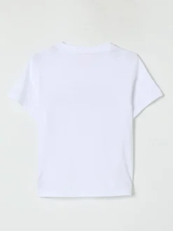 T-shirt in cotone con stampa logo Mc2 Saint Barth