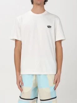 T-shirt in cotone con stampa logo multicolor Barrow