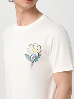 T-shirt in cotone con stampa Manuel Ritz