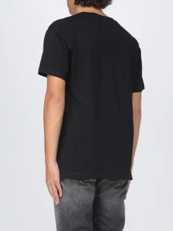 T-shirt in cotone con stampa grafica Diesel