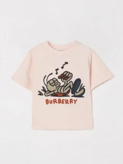 T-shirt in cotone con stampa Bee Burberry