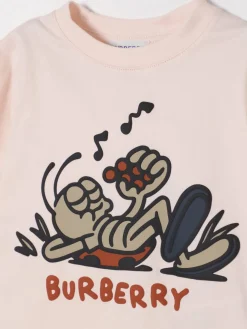 T-shirt in cotone con stampa Bee Burberry