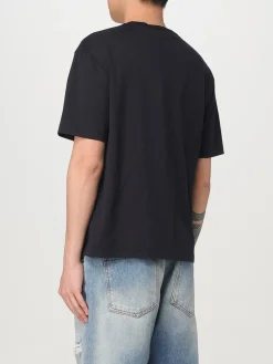 T-shirt in cotone con stampa grafica Palm Angels