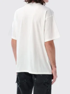 T-shirt in cotone con stampa grafica Magliano