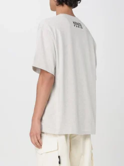 T-shirt in cotone con stampa Tiger Kenzo