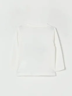 T-shirt in cotone con stampa logo Stella McCartney Kids
