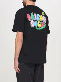 T-shirt in cotone con stampa logo multicolor Barrow