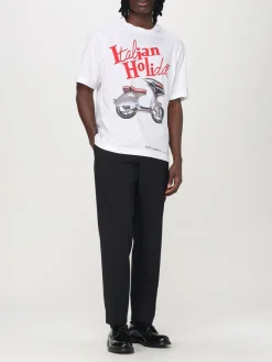 T-shirt in cotone con stampa grafica Dolce & Gabbana