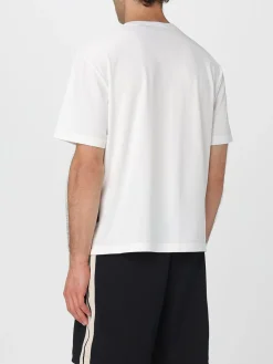 T-shirt in cotone con stampa grafica Palm Angels