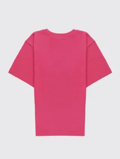 T-shirt in cotone con stampa Teddy Bear Moschino