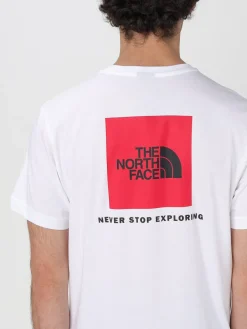 T-shirt in cotone con stampa logo The North Face