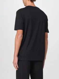 T-shirt in cotone con stampa logo Hugo