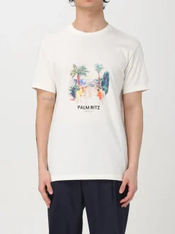 T-shirt in cotone con stampa grafica Manuel Ritz