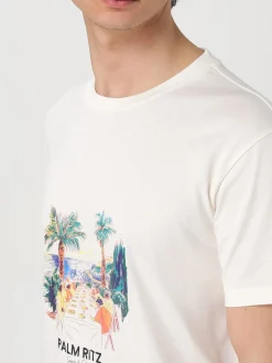 T-shirt in cotone con stampa grafica Manuel Ritz