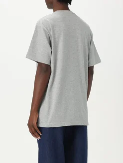 T-shirt in cotone con stampa Web Gucci