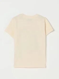 T-shirt in cotone con stampa Teddy Bear Moschino