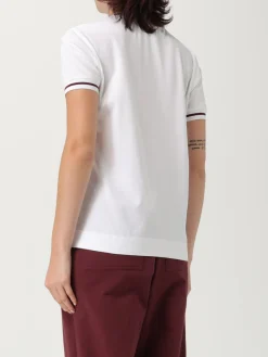 T-shirt in cotone con stemma Brunello Cucinelli