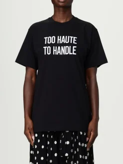 T-shirt in cotone Moschino Couture