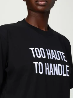 T-shirt in cotone Moschino Couture